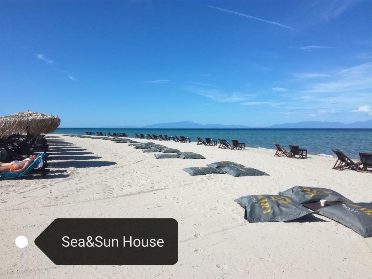Villa Sea & Sun House Nea Kallikrateia Exterior foto